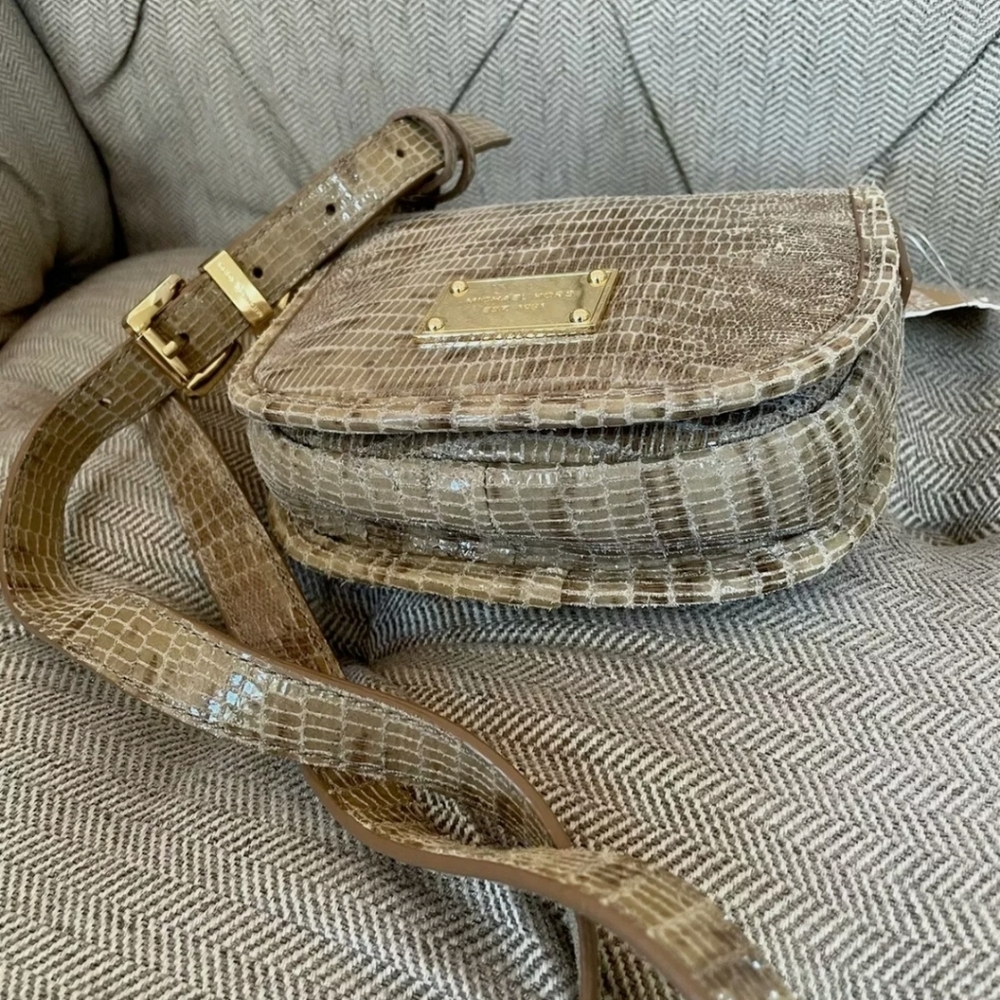 Michael Kors Tan Crossbody Bag - Picture 9 of 12